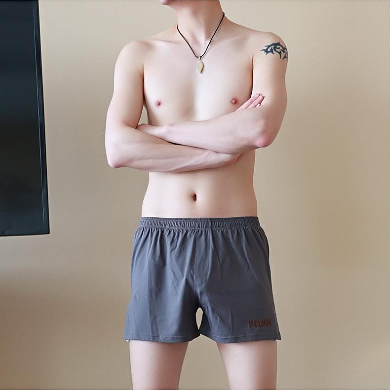 Men's Underwear Cotton Summer Loose Plus Size Flat Corner Shorts Four Corner Shorts Comfortable Breathable Bottom Shorts