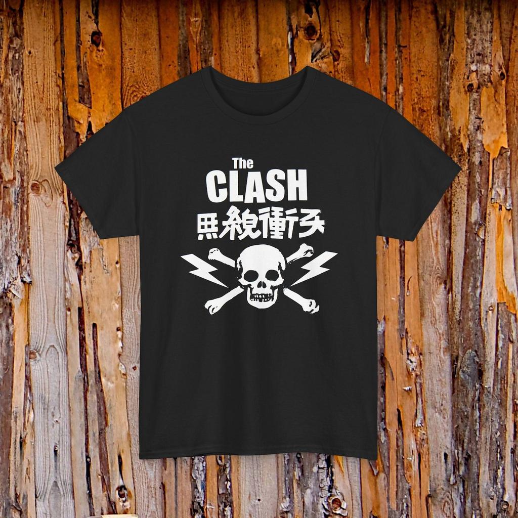 The Clash Japan Tour Band Logo Tee | Music Shirt