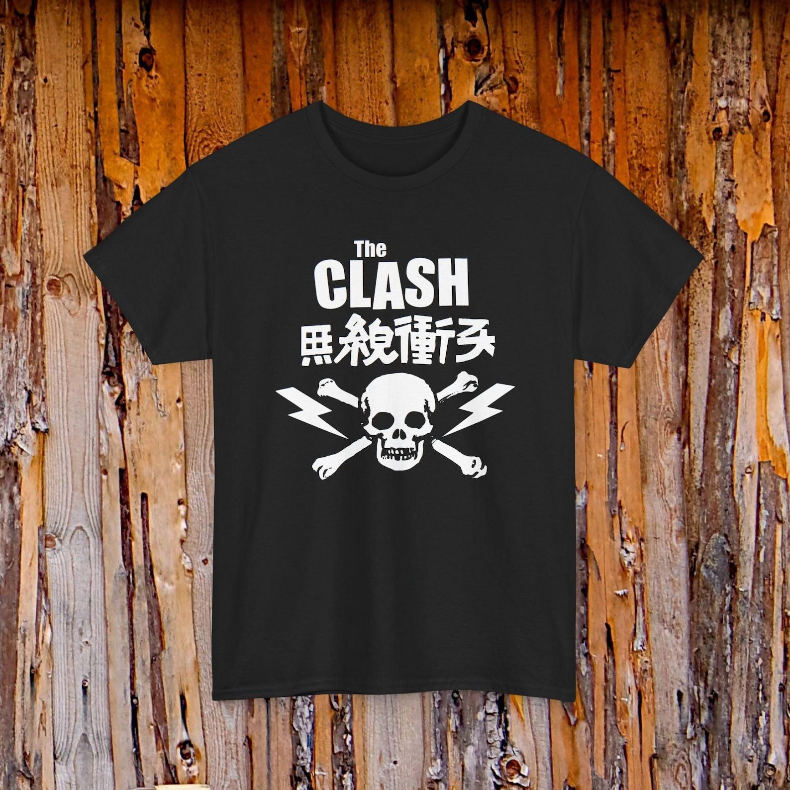 The Clash Japan Tour Band Logo Tee | Music Shirt L
