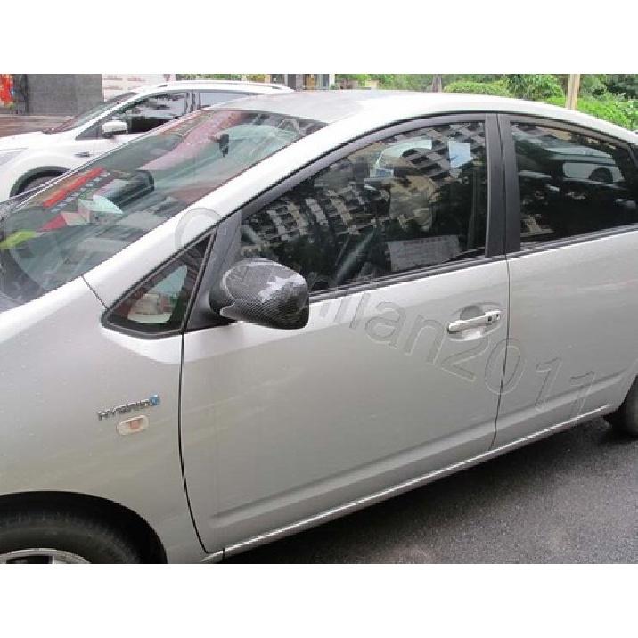 Side Mirror Cover trim for Toyota 07-11 Yaris 04-09 Prius Mirrors Carbon Fiber