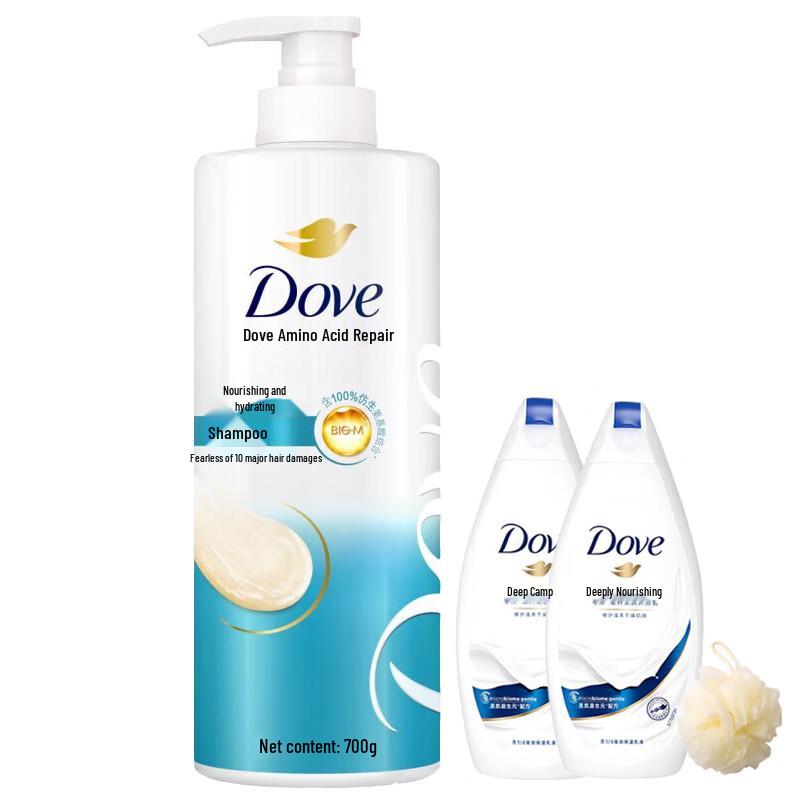 Dove Nourishing Hydration Shampoo & Shower Gel Gift Set
