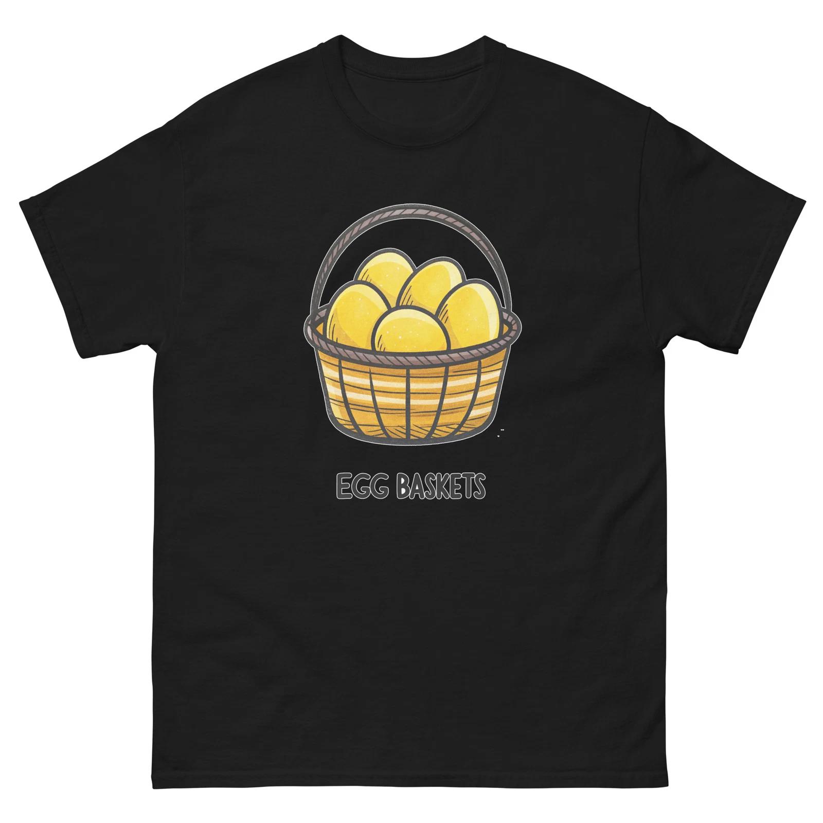 

Egg Baskets Farming Rural Life Agriculture T-Shirt 4XL