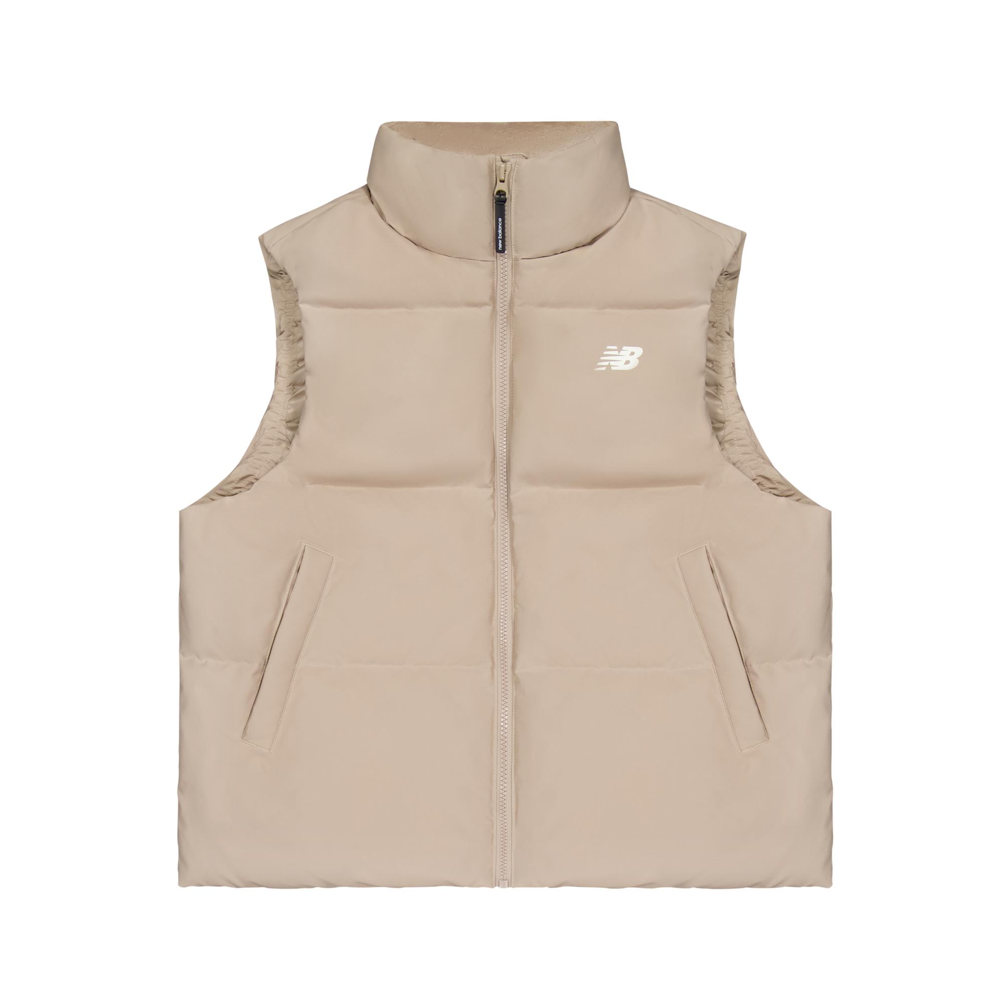 New Balance Down Vest Women s Beige AWV53365-SOT L