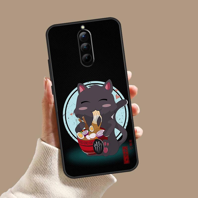 Ramen Cat Japanese Art Case For ZTE Nubia Red Magic 10S 9S 8S 8 9 10 11 Pro Plus 6 7 6S 7S Pro 5G 6R 10 Air Cover