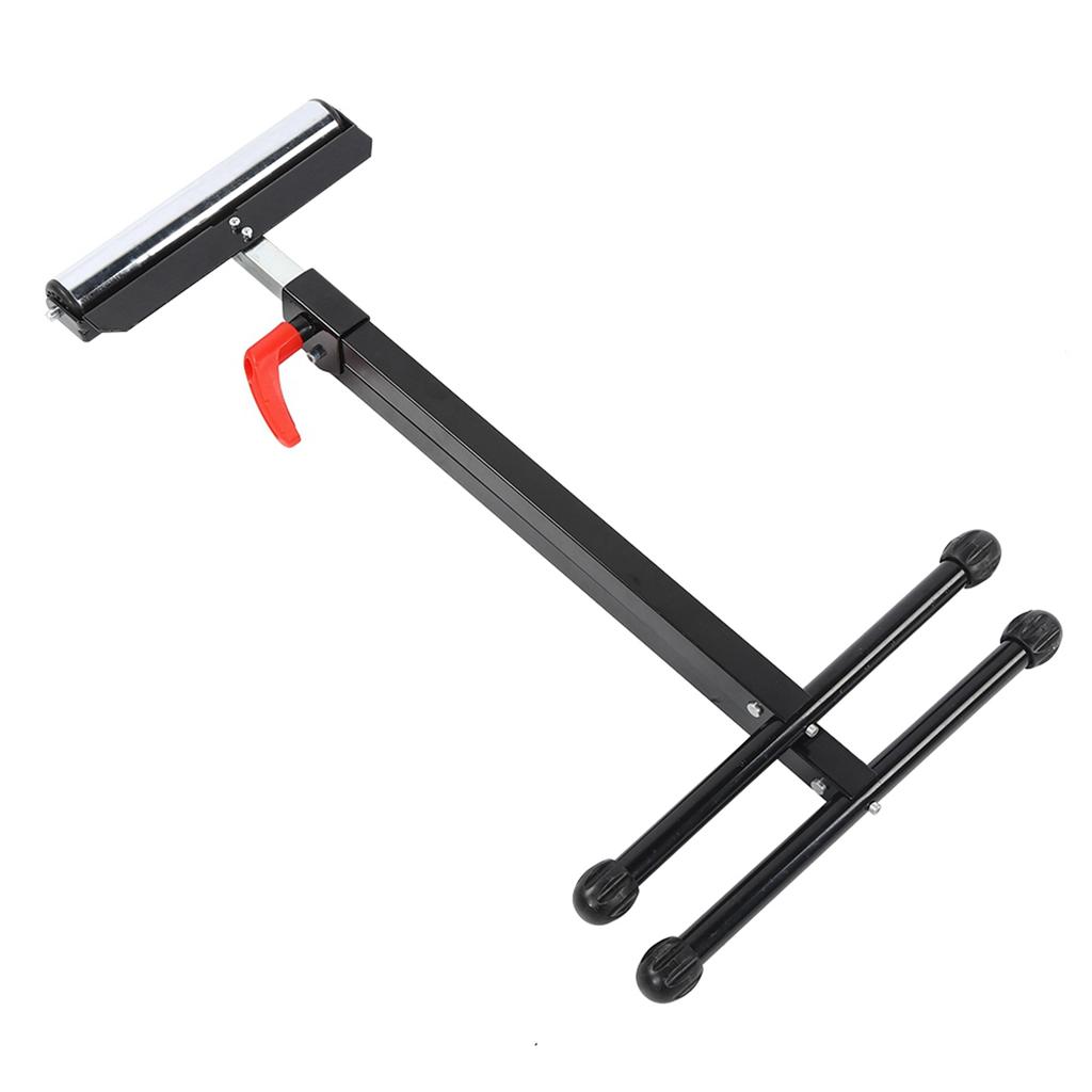 Adjustable Foldable Single Roller Stand Work Workload Support for Saw Bench Equipment Tool Accessory