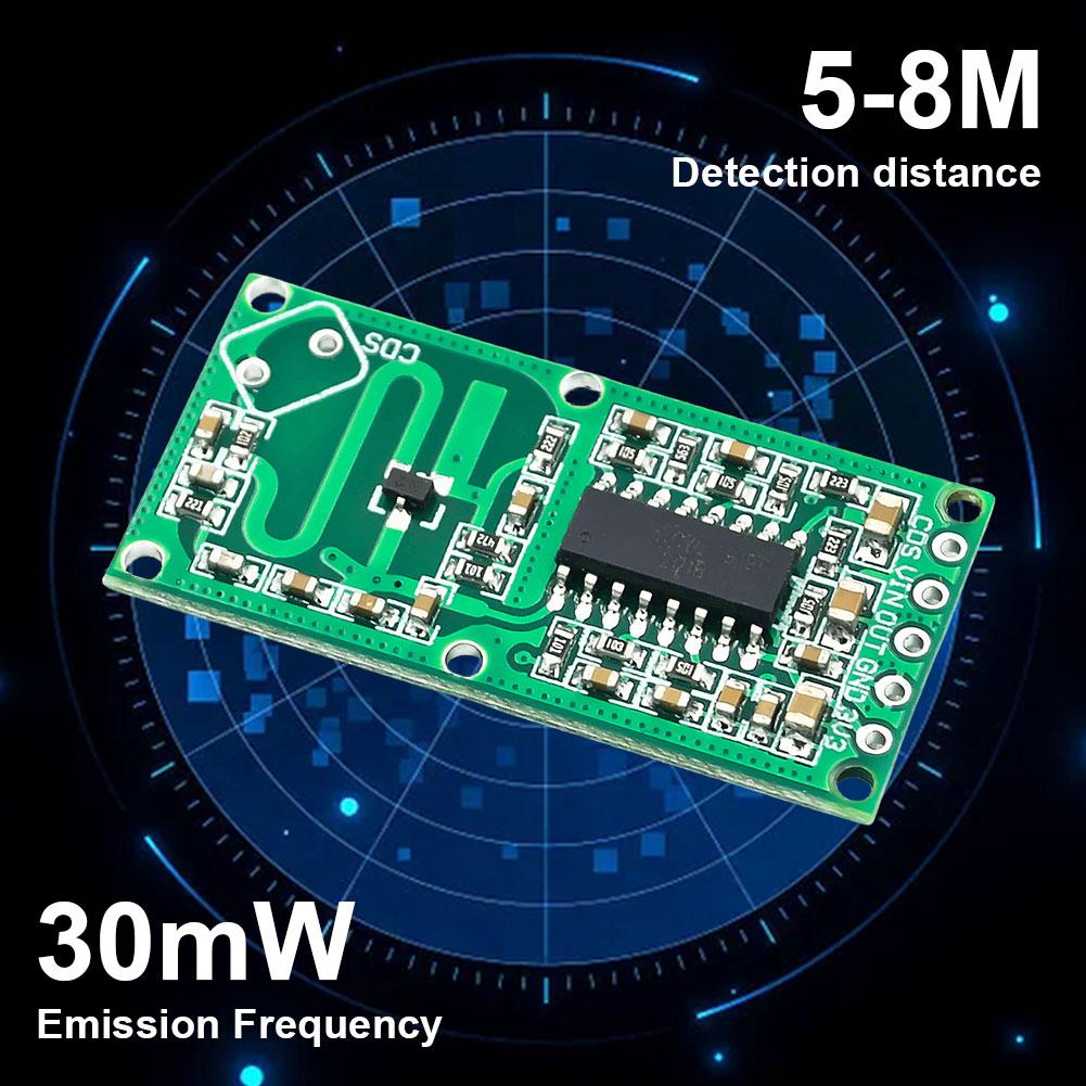 10/20Pcs RCWL-0516 Human Body Induction Switch Module 3.3V Microwave Radar Sensor Intelligent Module 5-8M Distance for Arduino