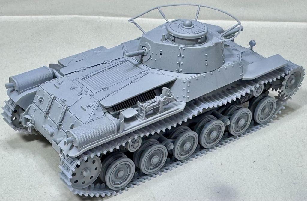 Firestarter 1/48 Japanese Type 97 Chi-Ha Medium Tank (Old Turret, Old Body) 3D Printer Kit (FS-JPN1_48) (Tank)