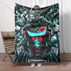Multiple Sizes Classic Games TV Man Cartoon Printed Blanket Warm Soft and Comfortable Home Travel Sofa Bedding Cover Blanket