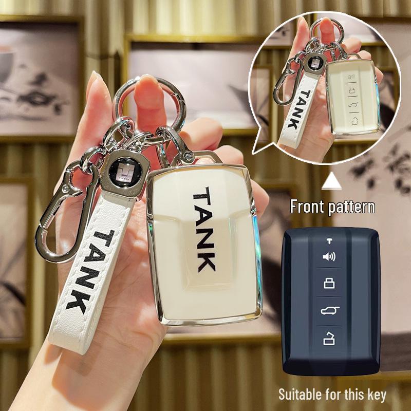 Tank 300/500 Key Cover - Premium Soft Rubber Protection for Remote Keys