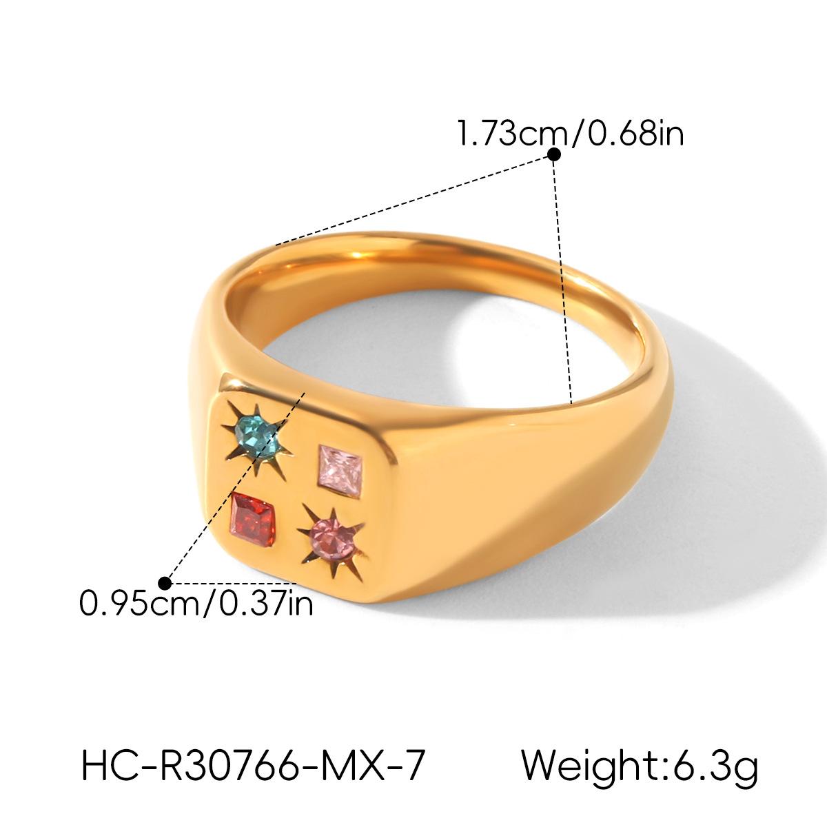 

Wholesale Stainless Steel Women s Fashion Versatile Cast Hand Jewelry Zircon Ring Titanium Steel Ring