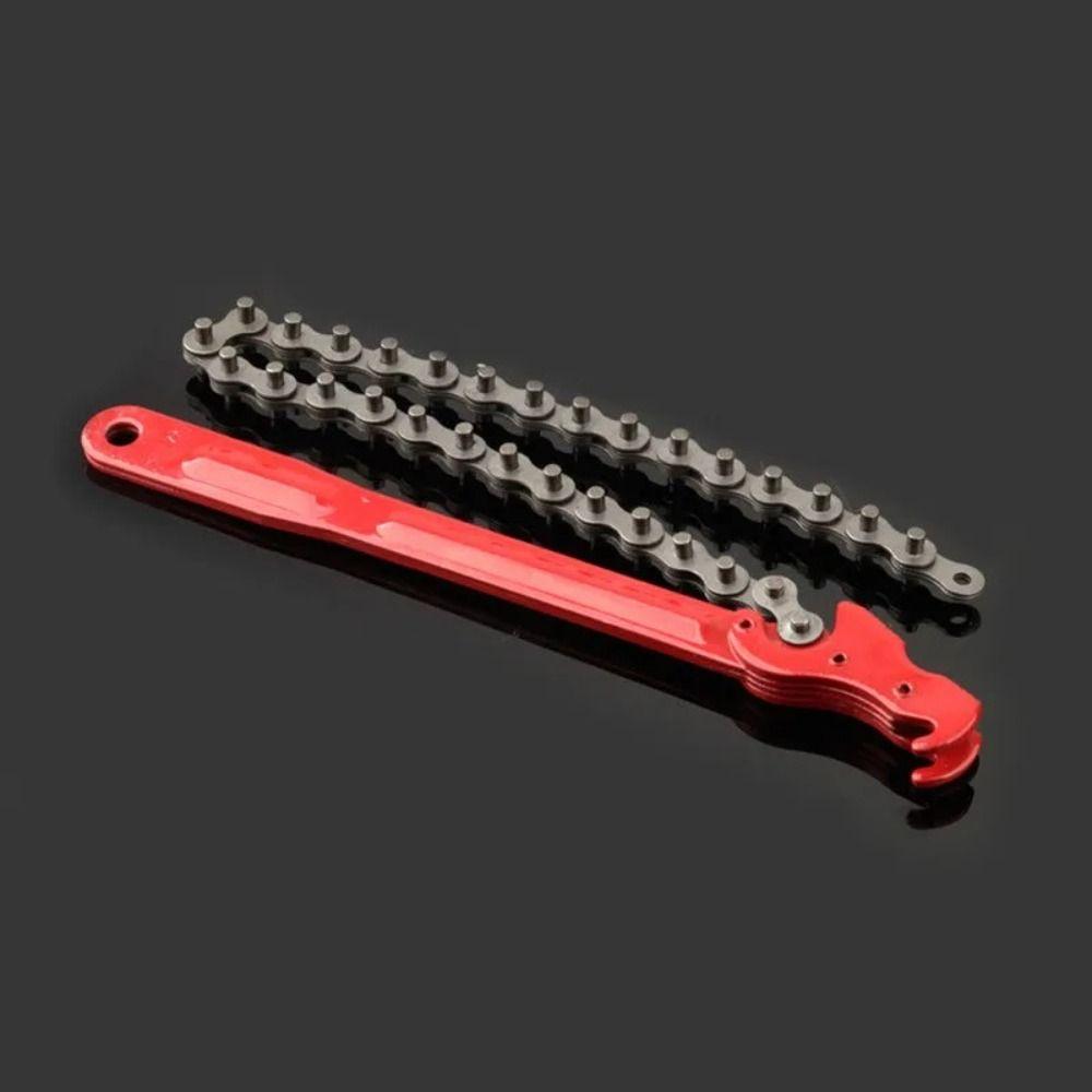 Chain Type Oil Filter Wrench Key 8"11" Oil Filters Grip Spanner High Quality   Vehicle