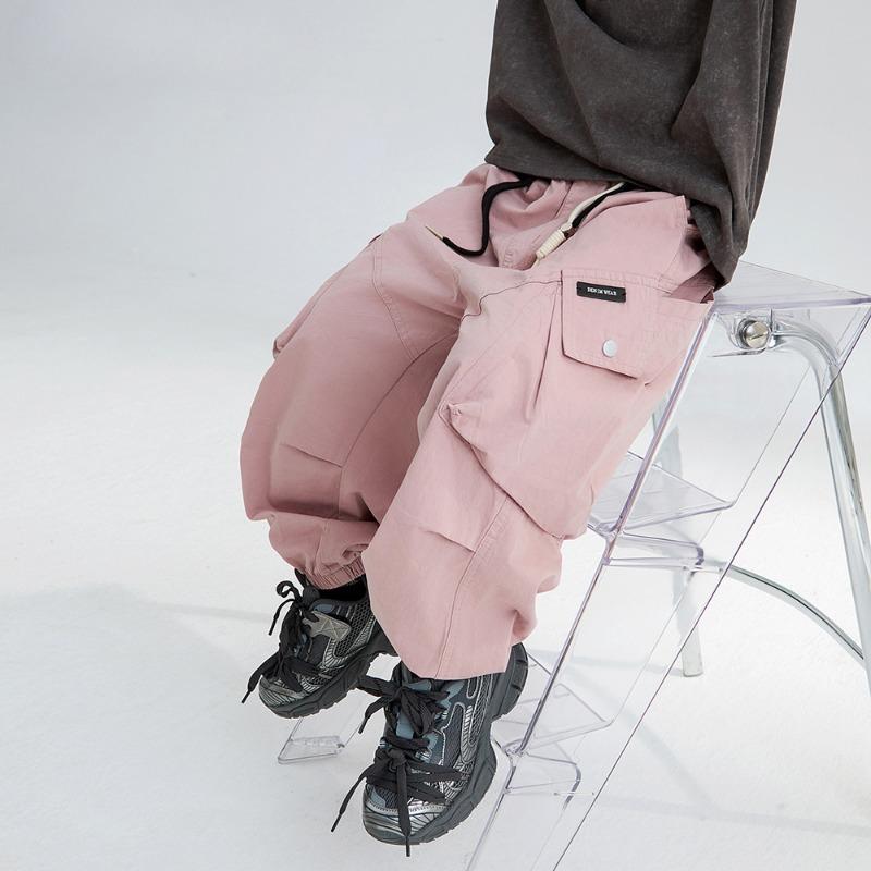 Spring New Children's Loose Western Style Sports Casual Pants