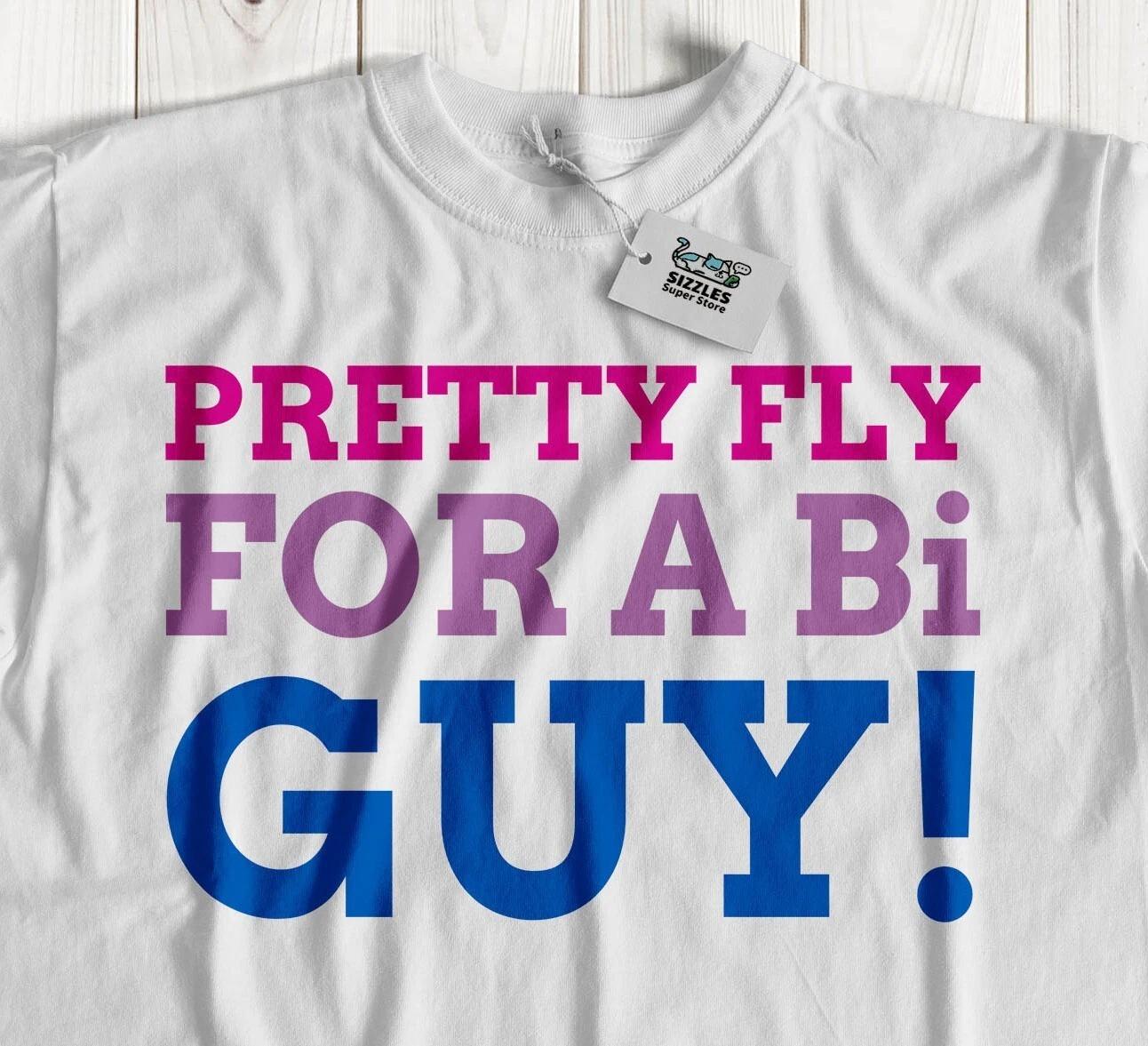 

Unisex Funny Bisexual T-Shirt LGBT Month & Swing Both Ways Gifts L