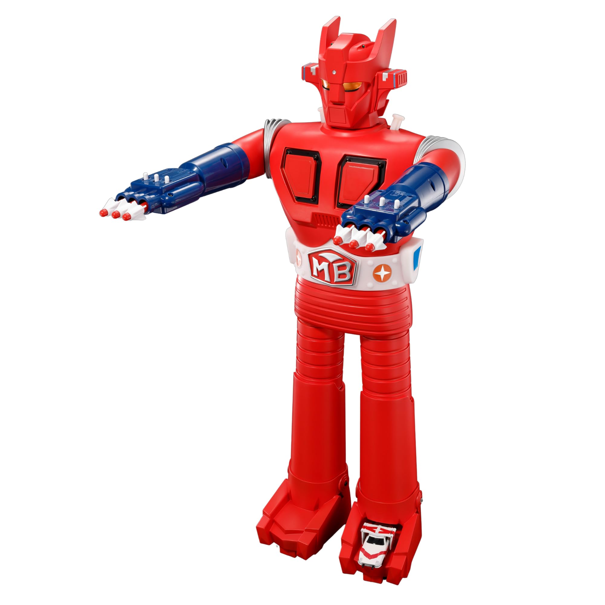 

TAMASHII NATIONS Jumbo Mach Baron Super approximately and ABS painted action figure Robot, 600mm, PP, PVC,