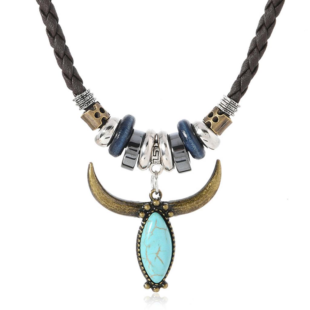 Friendly Jewelry With Soft Leather Chain Necklace For Women