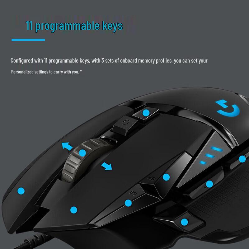 Logitech G-Series HERO Wired Gaming Mouse
