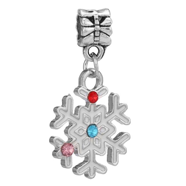 4pcs /Lot 2022 Sterling Silver Color Beads 41 Styles Sparkling Charm Fit Original Brand Bracelets For Women Jewelry Making Gift