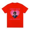 Rapper Chief Keef for President Fashion Casual Short Sleeved Tshirt Beautiful Retro Extra Large Womens Tshirt Street Clothing