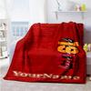 Galatasaray Customize Text Blanket Gift Personalized Blanket Ultrasoft Perfect For Couch Bed Sofa Seaside Ideal For All Seasons
