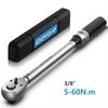 1/4” 3/8” 1/2” Square Drive Torque Wrench 40-220N.m Accuracy 3% Bike Car Repair Hand Tools Spanner 5-60N.m Two-way Ratchet Key