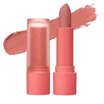 McQueen New York Powder Matte Lipstick, 04 Peach Fog, 3.5g, 1 Piece