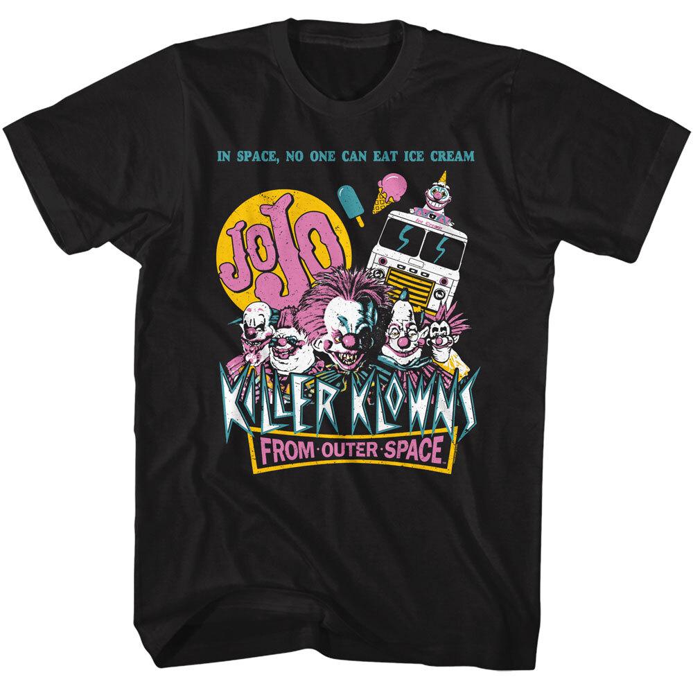 Killer Klowns From Outer Space 80 Horror Movie Ice Cream JOJO Men T Shirt XXL