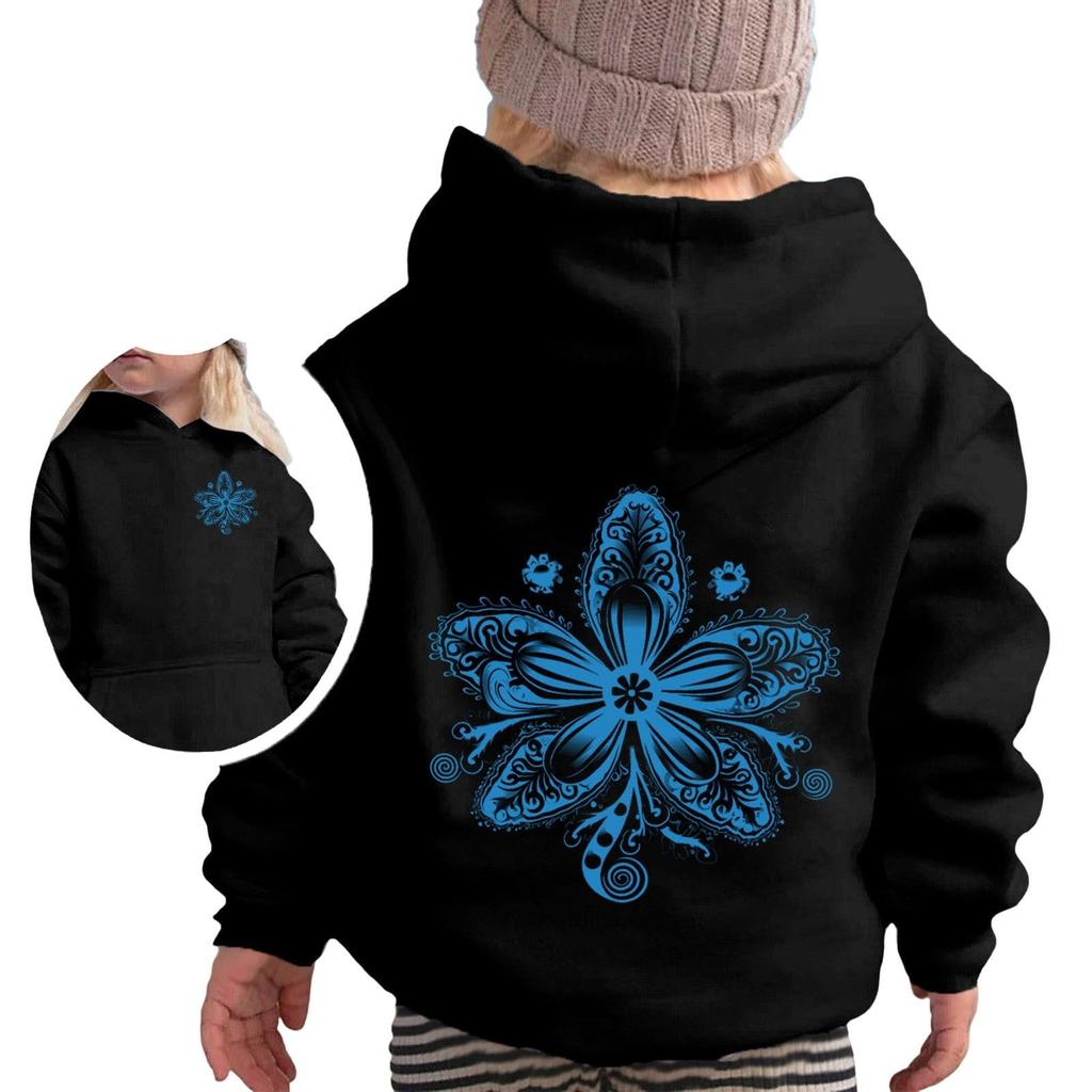 Boys Girls Child Fashion Daily Versatile Casual Crewneck Sweatshirts Long Sleeve Patchwork Top Sweatshirts