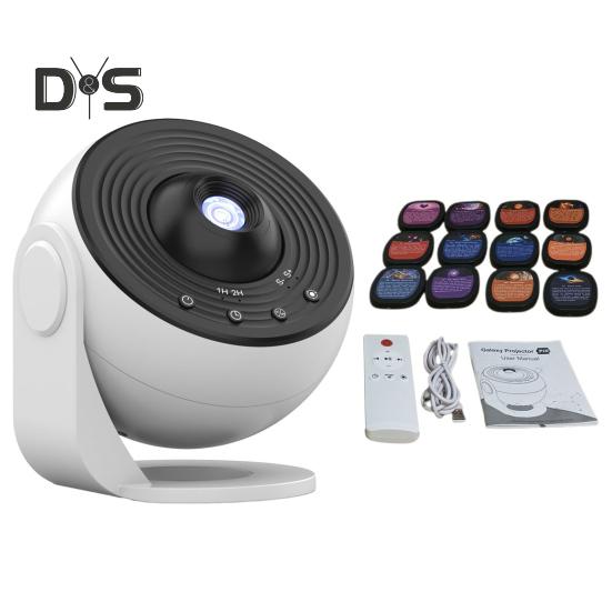 Lampa projekcyjna kompatybilna z Bluetooth z timerem, obracana o 360 stopni, z regulowanym ostrym światłem, lampka nocna sufitowa, lampa projektora gwiazd