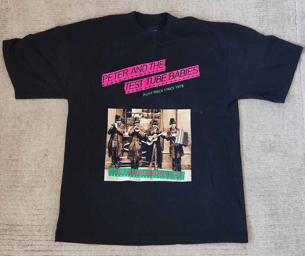 PETER AND THE TEST TUBE BABIES BAND PUNK ROCK T SHIRT SIZE S-5XL Unisex T-Shirt XXL