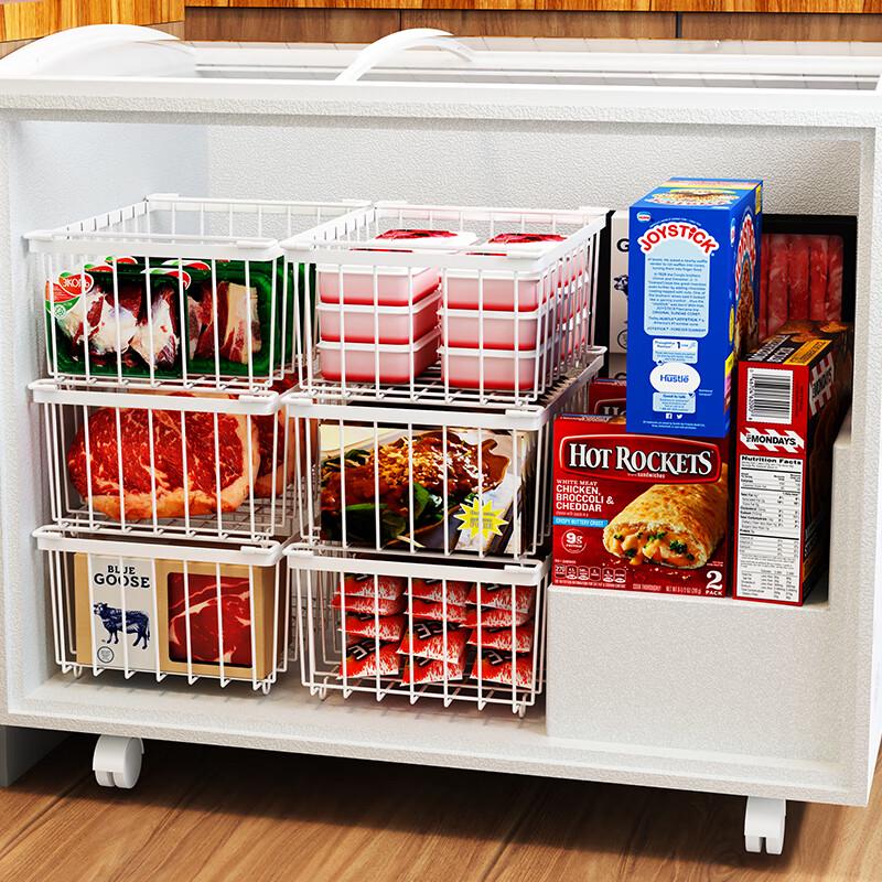 Carbon Steel Freezer Refrigerator Storage Organizer