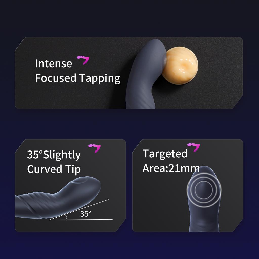 Stecker Eindringen Analspielzeug Prostata-Massagegerät Analstecker Po-Vibrator Fernbedienung Eindringen Erwachsenen Sexspielzeug Klitorale Stimulation Unisex Masturbator