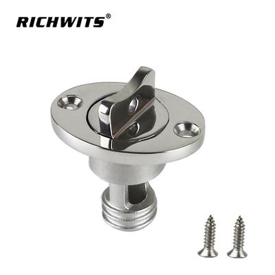 316 Stainless Steel Threaded Boat Drain Plug for Kayak/Bilge.