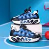 Boys' Breathable Mesh Sneakers with Non-Slip Rotary Buckle for Kids and Students