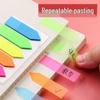 Transparent Writable Sticky Note Tabs and Page Dividers