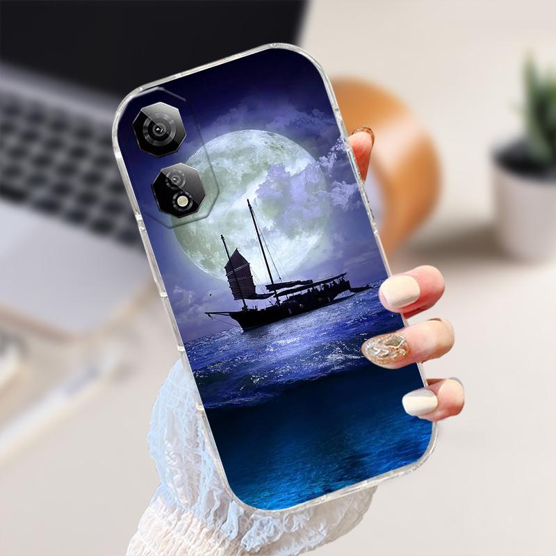 Для ZTE Nubia Neo 2 5G Чохол NubiaNeo2 Мультяшний Тварина М'який Силікон ТПУ Прозорий Чохол Для Nubia Neo2 Z2352N Прозорий Телефон Fundas