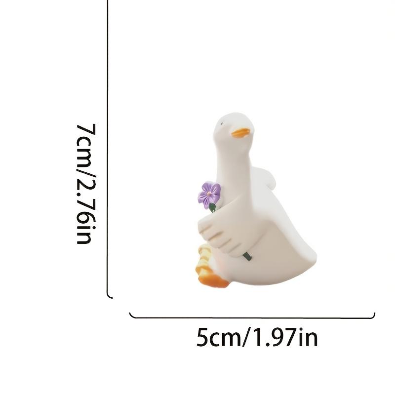 

Garden Duck Ornament Weather-Resistant Outdoor Planter Decoration Climbing Duck Statue Cute Duck Flower Pot Hugger For Home Yard