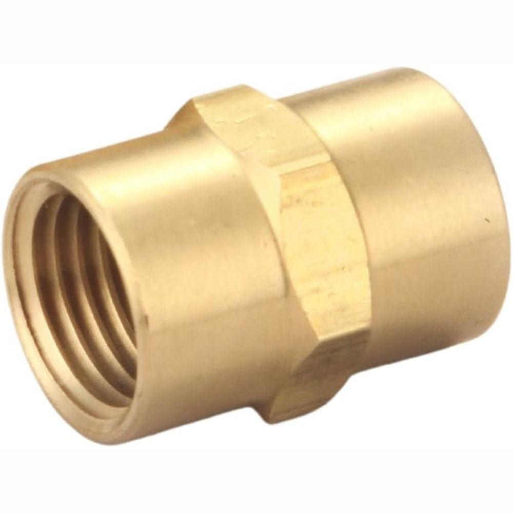 1/4" 1/8" 3/8" 1/8" NPT Female Coupling Brass Pipe Fitting Adapter Air Hose Adapter Compressor Use