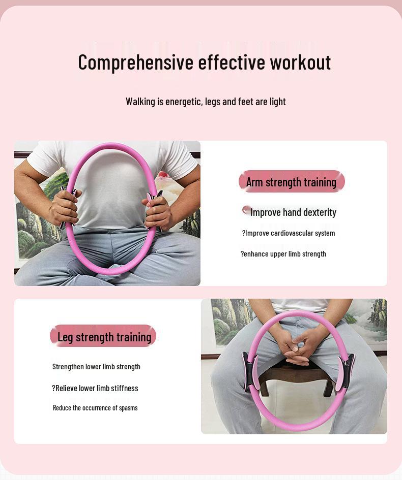 Pilates Yoga Resistance Ring - Fitness Body Shaper & Slimming Magic Circle