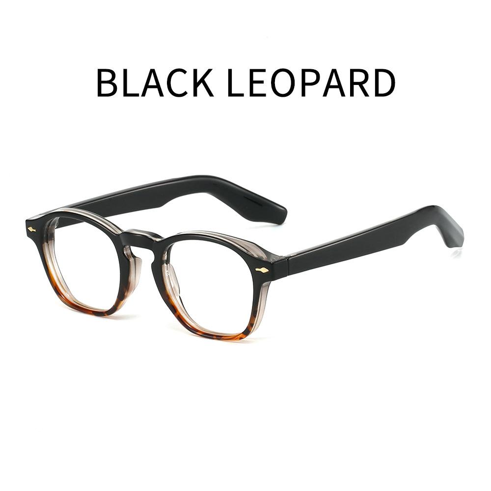 Square-Frame Anti-Blue Light Presbyopia Glasses Fashion Street Style Unisex High-Definition Reading Glasses 0 To +4.0