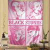 NANA Anime Wall Tapestry  Decor Banner with Stylish Punk Character Art Chic Room Accent for NANA  Alternative Anime Aesthetic