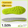 Men's Invisible EVA Height Boost Insoles - Full Pad, Non-Collapsing, Comfortable, Hard Sole.