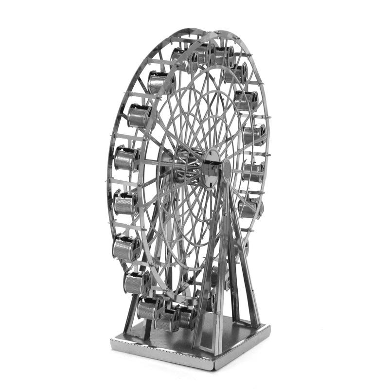 3D kovové puzzle DIY laserové rezanie obľúbené detské ihrisko vysoká obtiažnosť darčeky