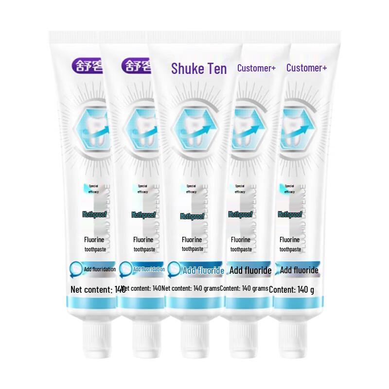 

Shuke Anti-Cavity Fluoride Toothpaste (5-Pack)