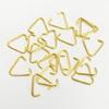 100 Pieces Alloy for Triangle Open Jump Ring Split Ring For Jewelry Making Acces