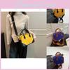 Blue And Yellow Korean Style Fashion Bag For Women Small Crossbody Bag With Commuter Handbag Chic Design Trendy Cross-border Style Pu Material