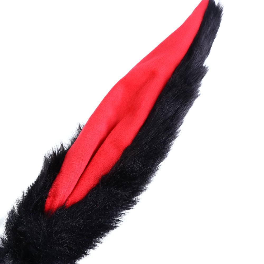 Cartoon Cute Rabbit Ear Lolita Headdress Plush Hair Hoop Headwear Girl Headband Hairband