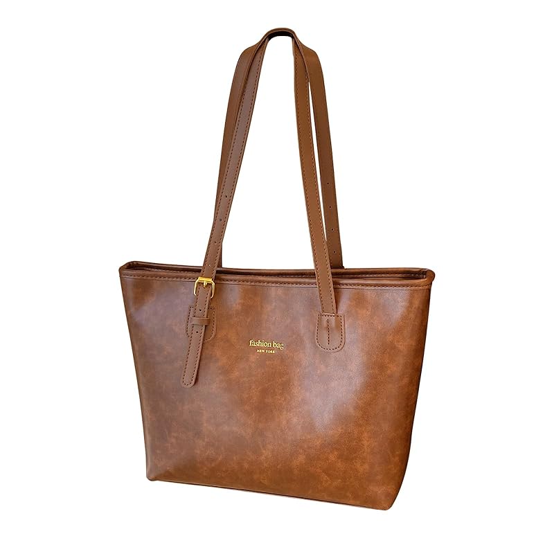 

[maytopia] tote bag bag shoulder bag bag business bag ladies a4 lightweight Larger large capacity waterproof commute leather Synthetic leather With