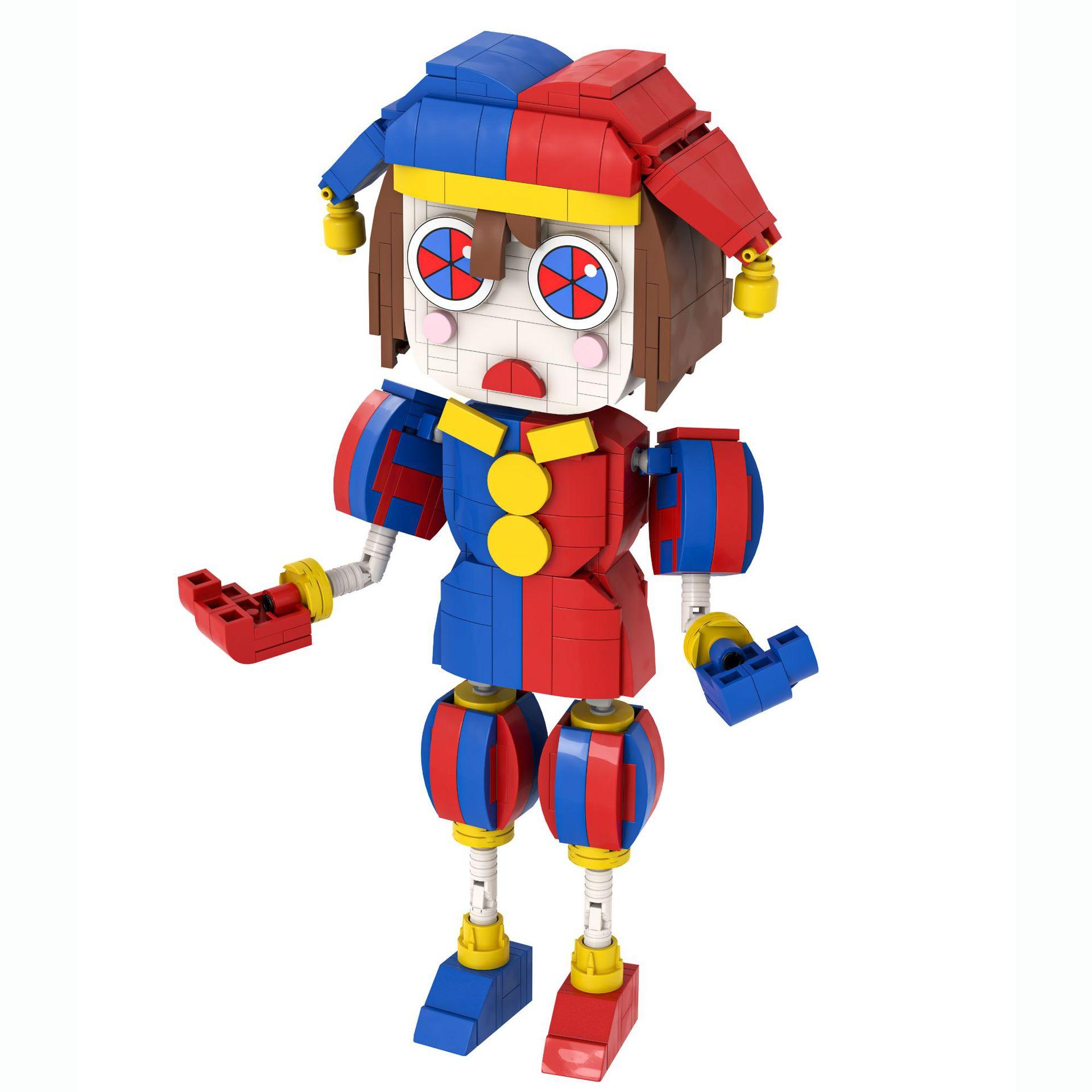 

Pomni 3D детский кибер-цирковой блок пластиковый игровой конструктор для подростков и детей удивительный цифровой цирк 411 шт.