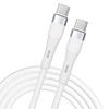USB-C To USB-C Cable Fast Charging 60W for Xiaomi 15-14T-14T Pro, 14 Ultra, Xiaomi 13 Pro, 13T Pro, 12-12X-12T - 1 Meter White