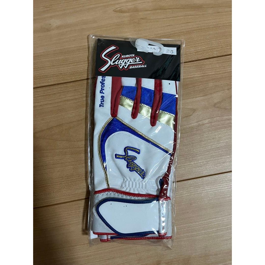 Used limited! Kubota Slugger Batting Gloves 26cm Limited Edition S-200